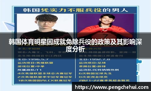 韩国体育明星因成就免除兵役的政策及其影响深度分析